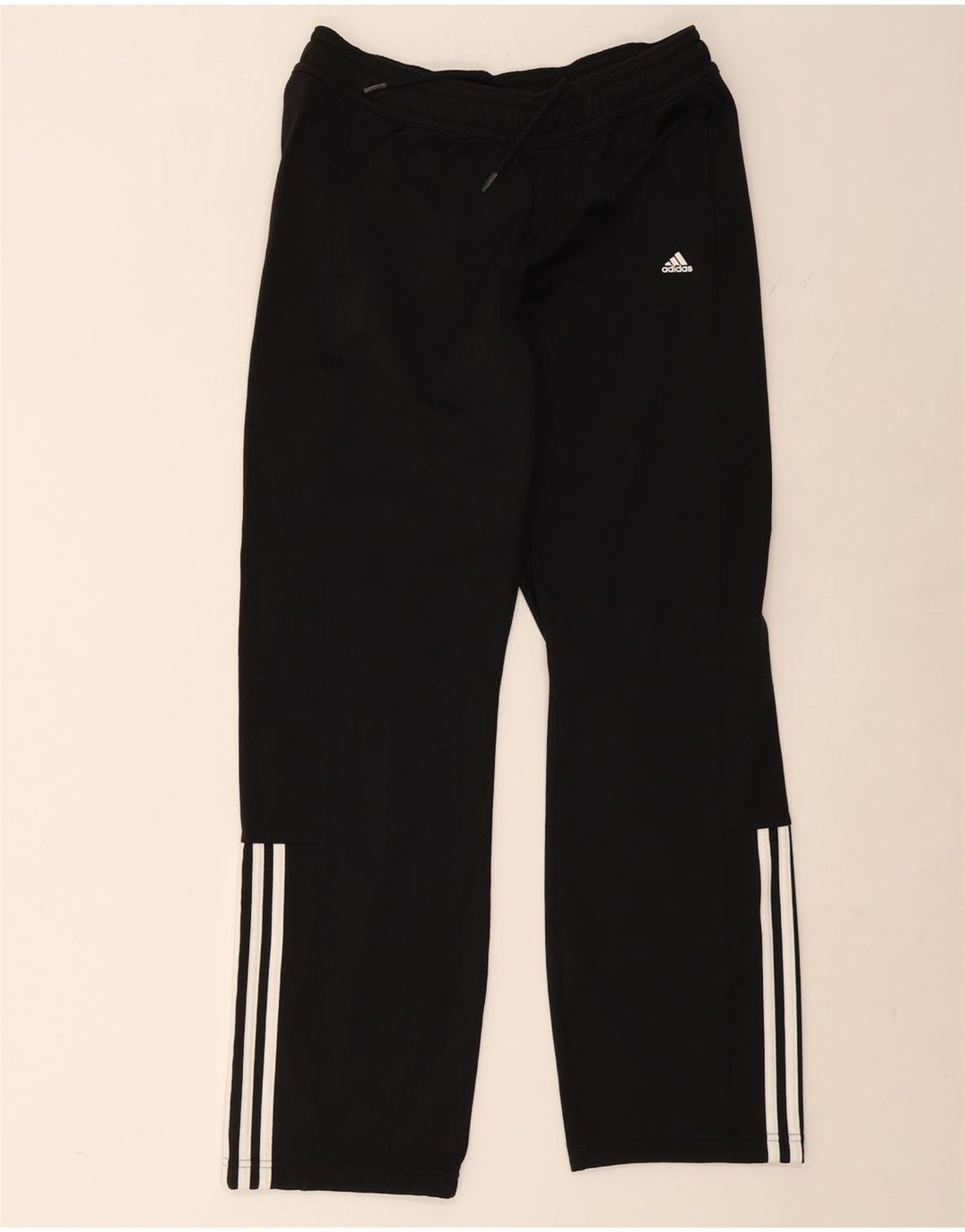 Adidas Træningsdragtsbukser til kvinder UK 12/14 Medium Sort Polyester