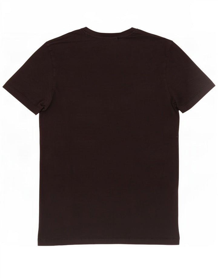 Diesel Herre T-Shirt Top XL Sort Bomuld