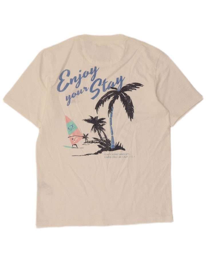 O'Neill Mens XS Hvid Bomuld