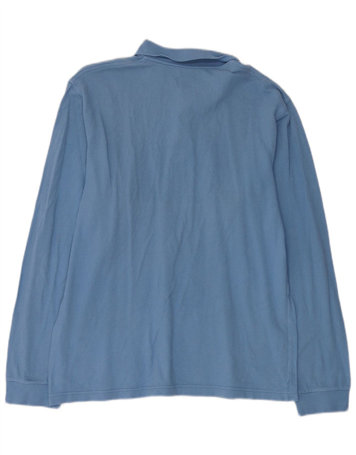 Champion Langærmet Polo Shirt til mænd 2XL Blå