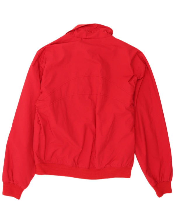 Helly Hansen Herre Bomber Jacket UK 38 Medium Rød Nylon