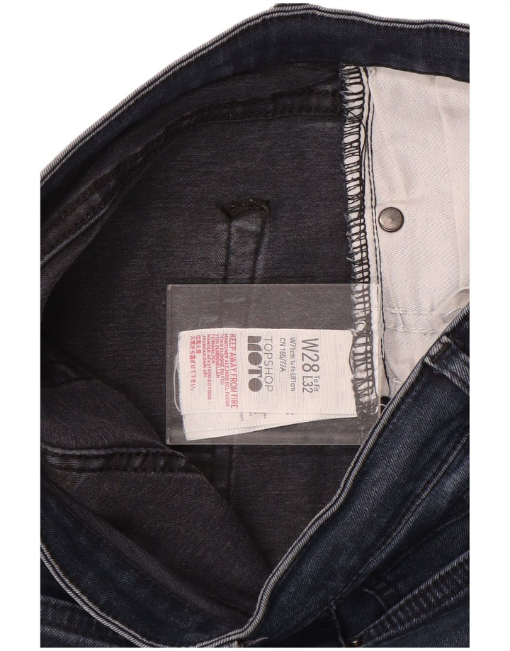 Topshop Dame Skinny Jeans W28 L28 Marineblå Polyester