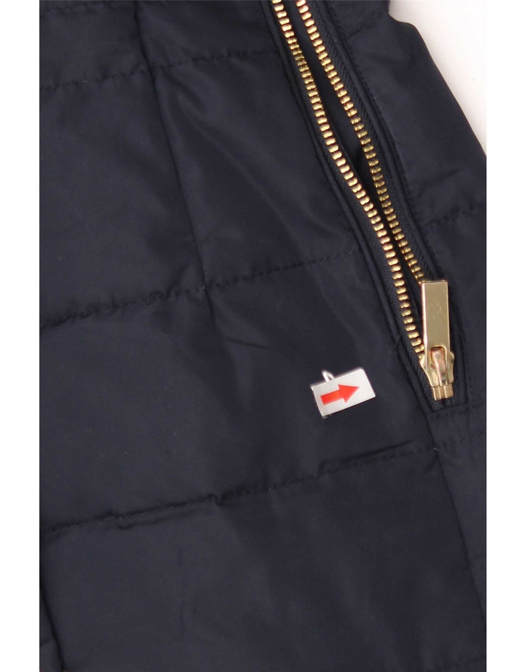 Phase Eight Polstret hættejakke til kvinder UK 12 Medium Navyblå polyester
