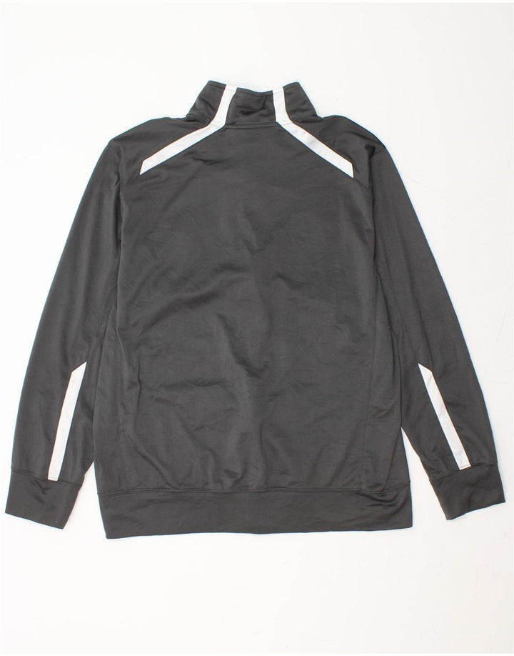 NIKE Mens Tracksuit Top Jacket Large Grey Colourblock Polyester Vintage Nike and Second-Hand Nike from Messina Hembry 