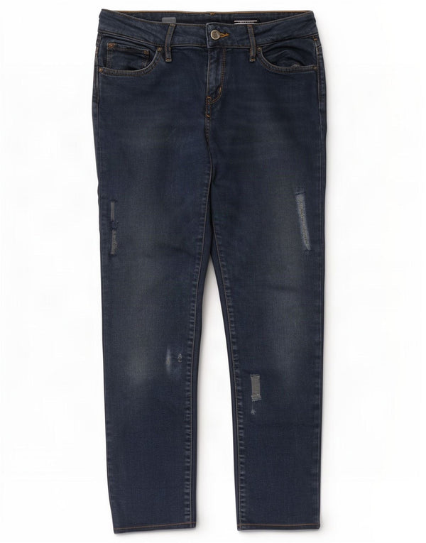 Tommy Hilfiger Dame Venice RW Distressed Skinny Jeans W31 L27 Marineblå