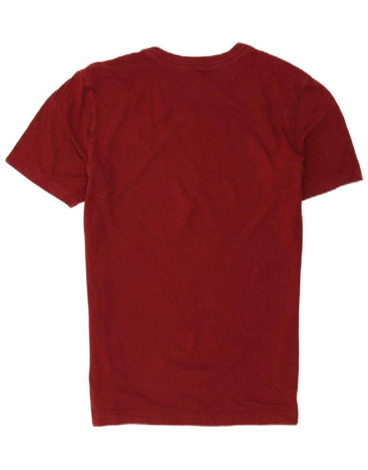 Nike Herre T-shirt Top Medium Rød Bomuld