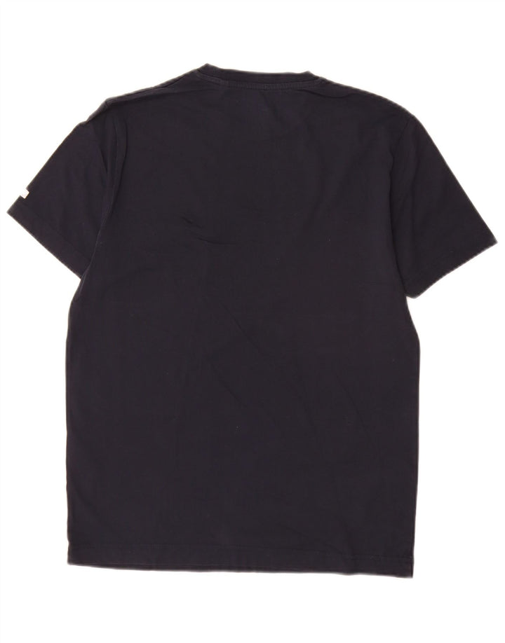 Penguin Herre grafisk T-shirt Top Lille marineblå bomuld