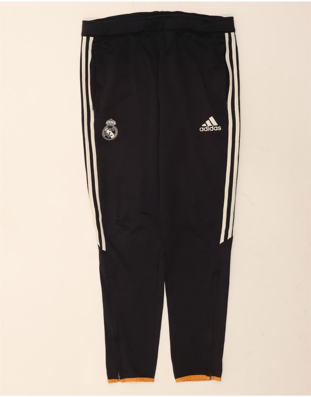 Adidas Herre Real Madrid Træningsdragt Bukser Medium Navy Blue Polyester
