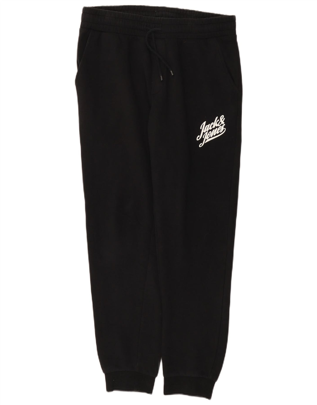 Jack & Jones Herre grafisk træningsdragt Bukser Joggers Medium Sort Bomuld