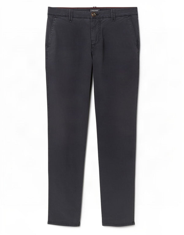 Tommy Hilfiger Dame Slim Chino Bukser US 6 Medium W30 L29 Navy Blue