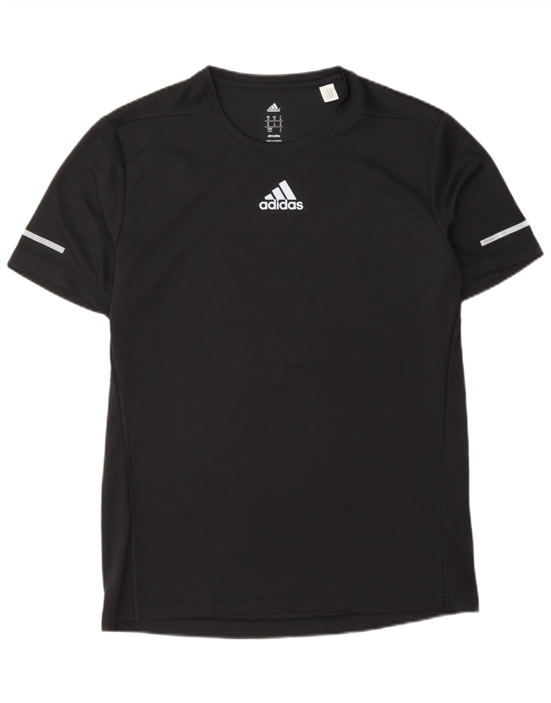 Adidas Herre Climalite T-Shirt Top Medium Sort