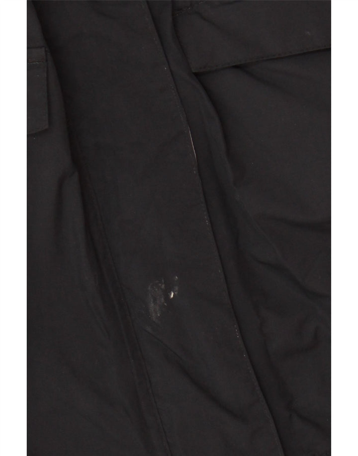 Mountain Warehouse Dame Regnjakke med hætte UK 14 Stor sort nylon