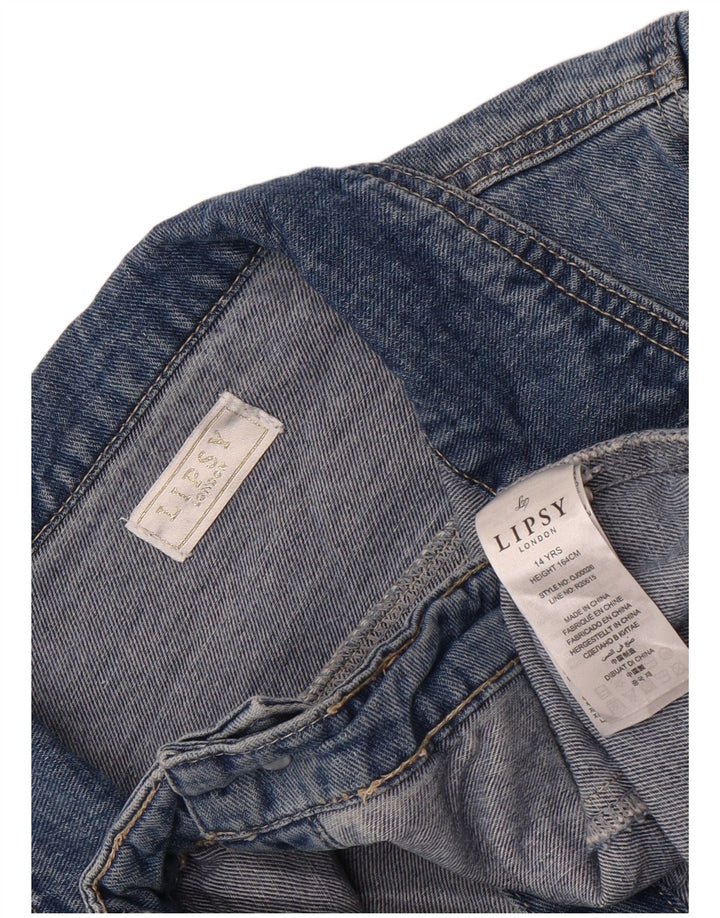 Lipsy Girls denimjakke 13-14 år blå bomuld