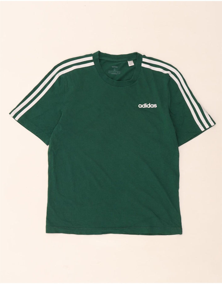 ADIDAS Herre T-Shirt Top Lille Grøn
