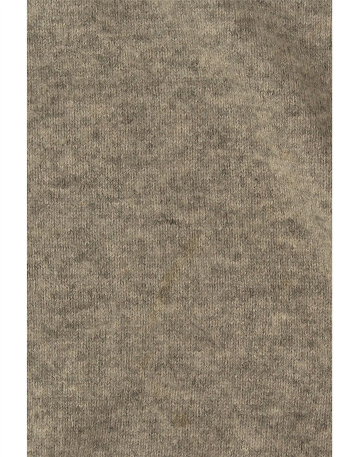 C.Comberti Herre V-hals sweater IT 52 Stor Grå Uld