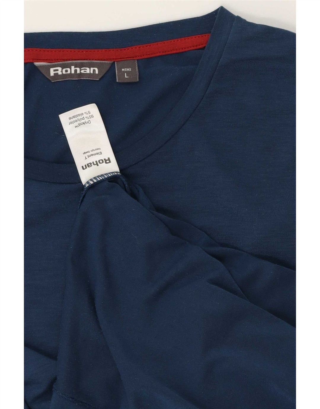 Rohan Herre T-Shirt Top Stor Marineblå Polyester