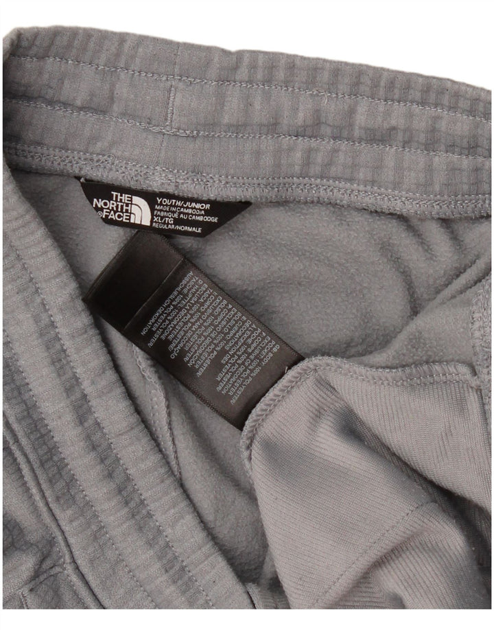 THE NORTH FACE Grafiske sportsshorts til drenge 14-15 år XL Grå polyester