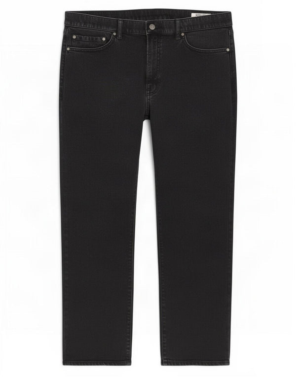 Marks & Spencer Straight Jeans til mænd W38 L29 sort bomuld