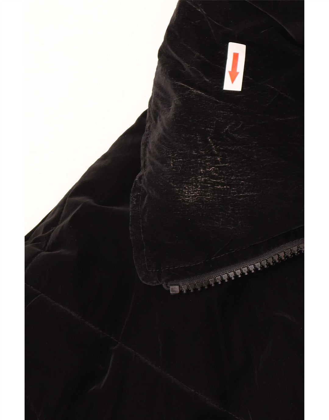 Zara Dame Oversized Polstret Jakke UK 10 Small Black Polyurethane
