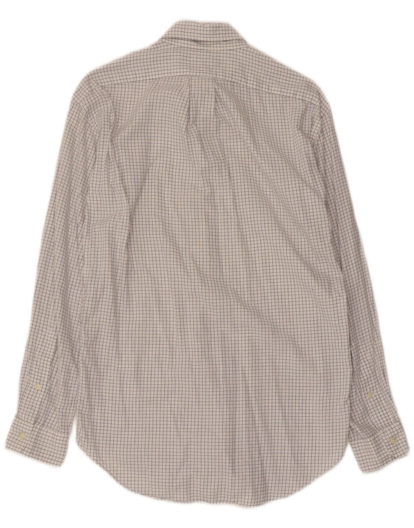 Polo Ralph Lauren Herre Yarmouth skjorte str. 15 Medium White Gingham Cotton