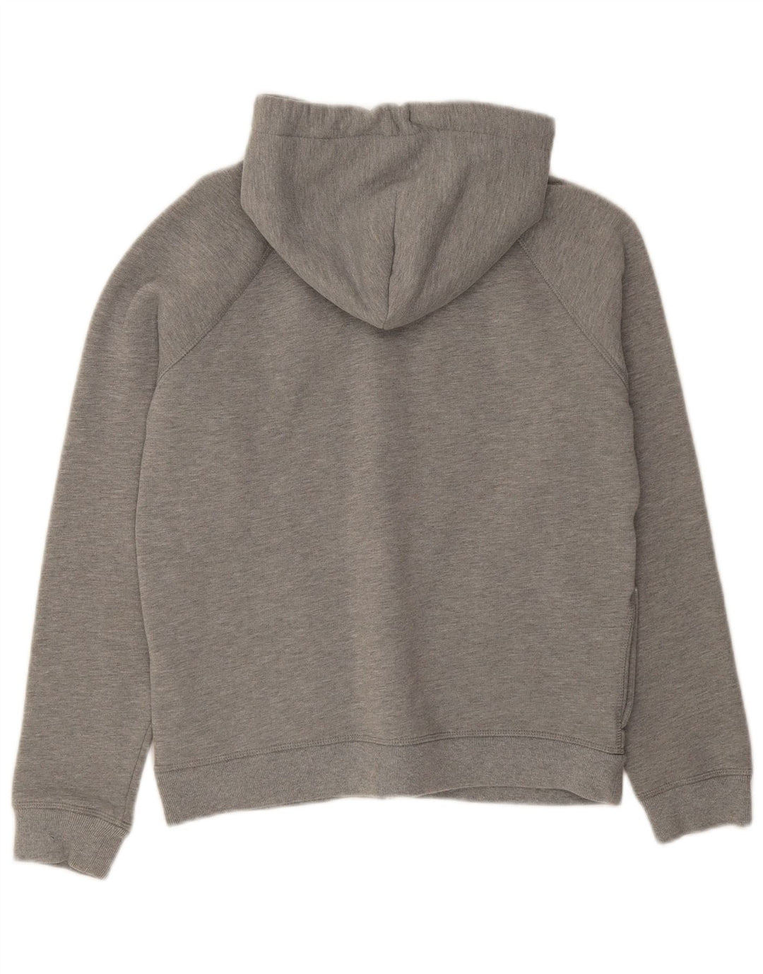 JACK WILLS Womens Zip Hoodie Sweater UK 12 Medium Grey Cotton
