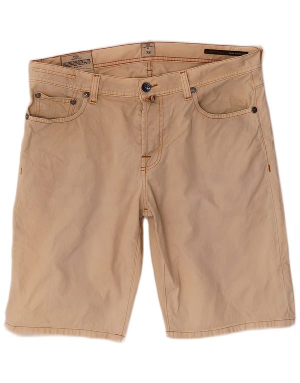 PT05 Herre Casual Shorts W38 XL Beige Bomuld