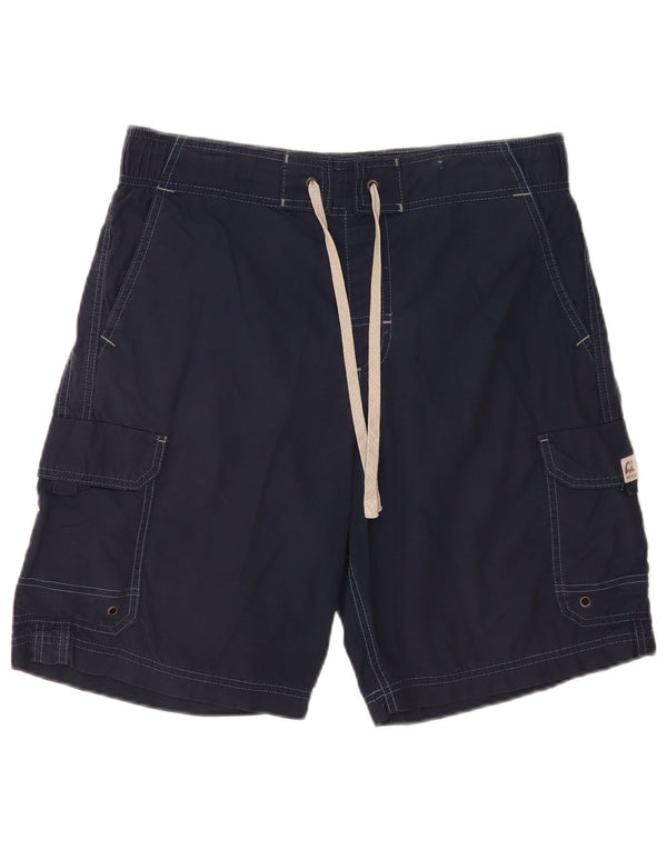 Marks & Spencer Herre Cargo svømmeshorts Mellem marineblå bomuld