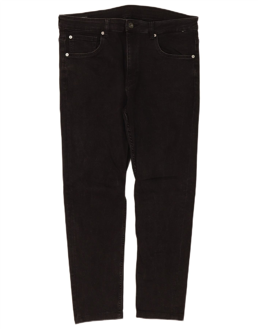 Zara Herre Slim Jeans EU 46 XL W36 L28 Sort