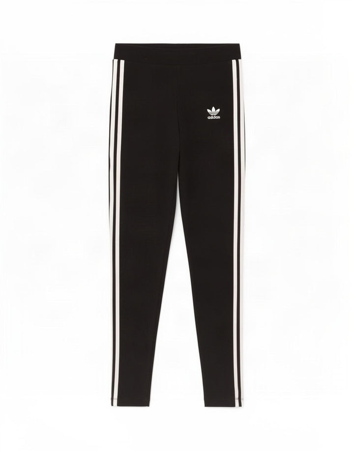 Adidas Dame Leggings UK 8 Small Black Bomuld