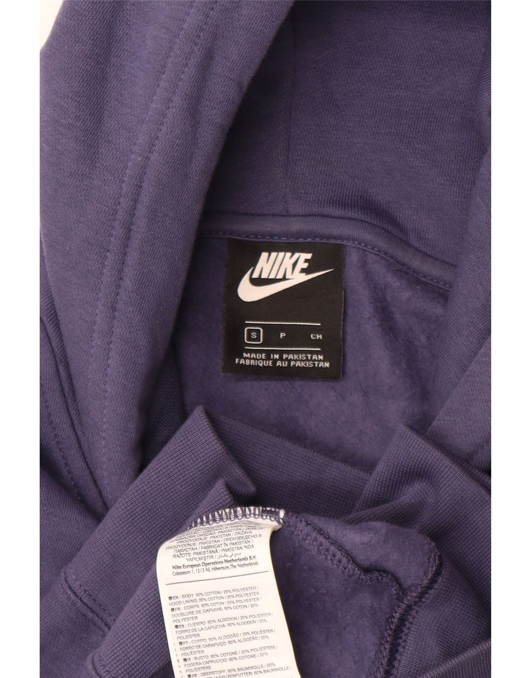 Nike hættetrøje til mænd, lille marineblå bomuld