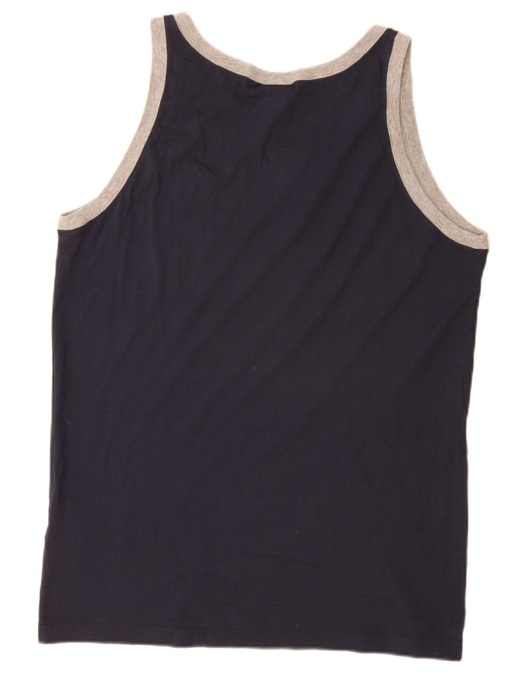 Champion Herre Grafisk Vest Top XL Marineblå Bomuld