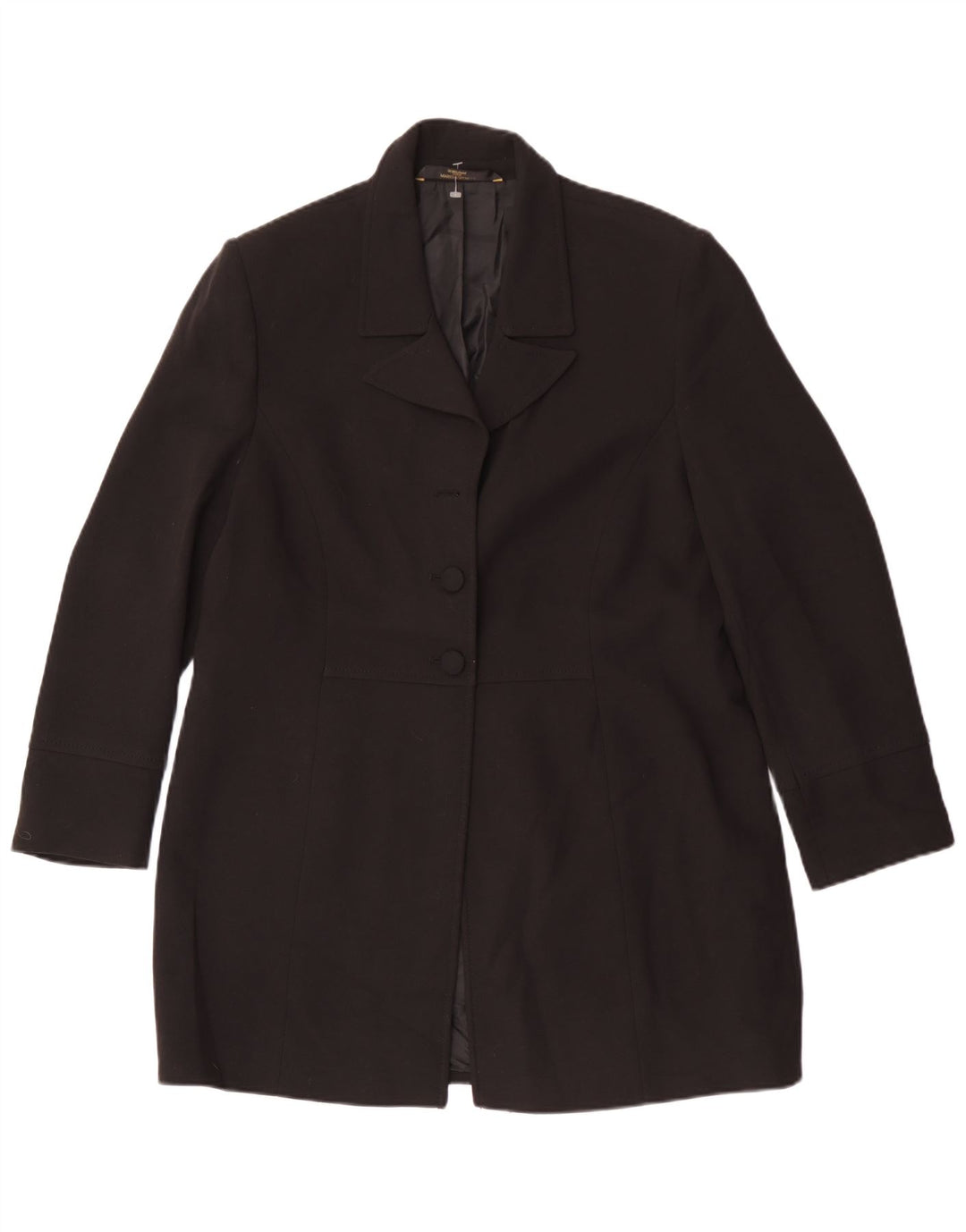 Marks & Spencer Dame St. Michael Overfrakke UK 18 XL Sort Polyester