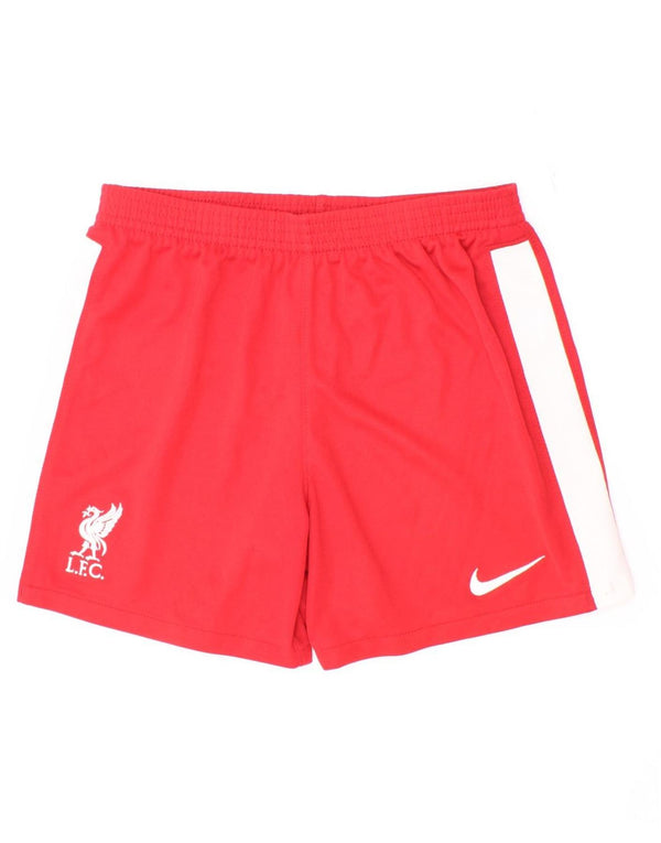 Nike Boys Liverpool Sports Shorts 7-8 år XL Rød Colourblock Polyester