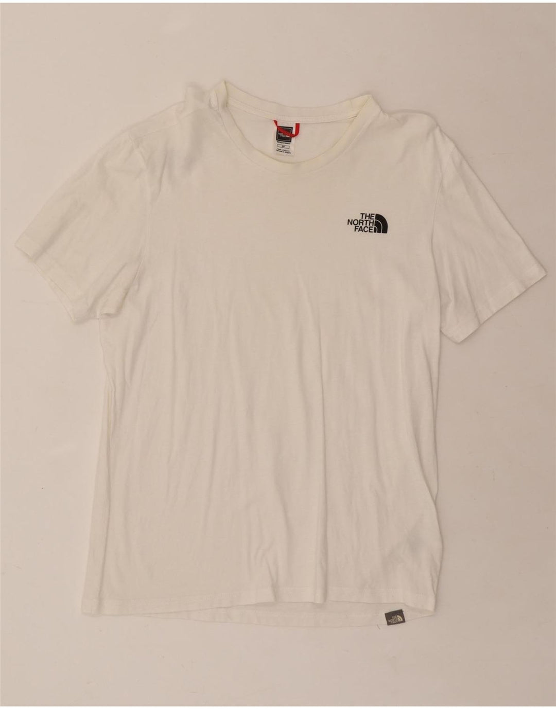 THE NORTH FACE Mens T-Shirt Top Small White Cotton Vintage The North Face and Second-Hand The North Face from Messina Hembry 