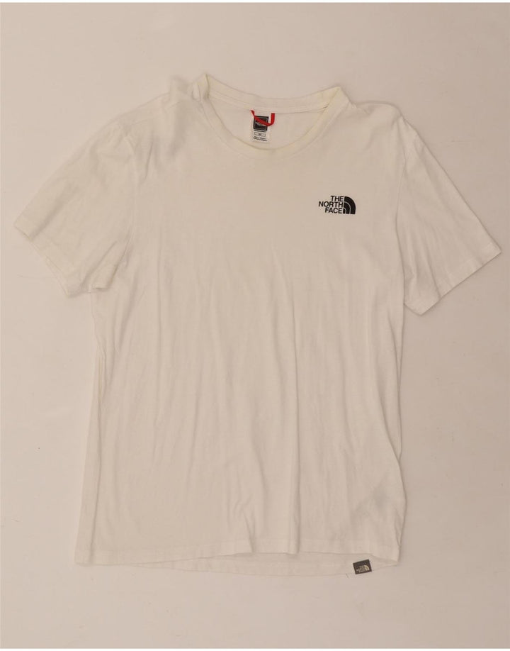 THE NORTH FACE Mens T-Shirt Top Small White Cotton Vintage The North Face and Second-Hand The North Face from Messina Hembry 