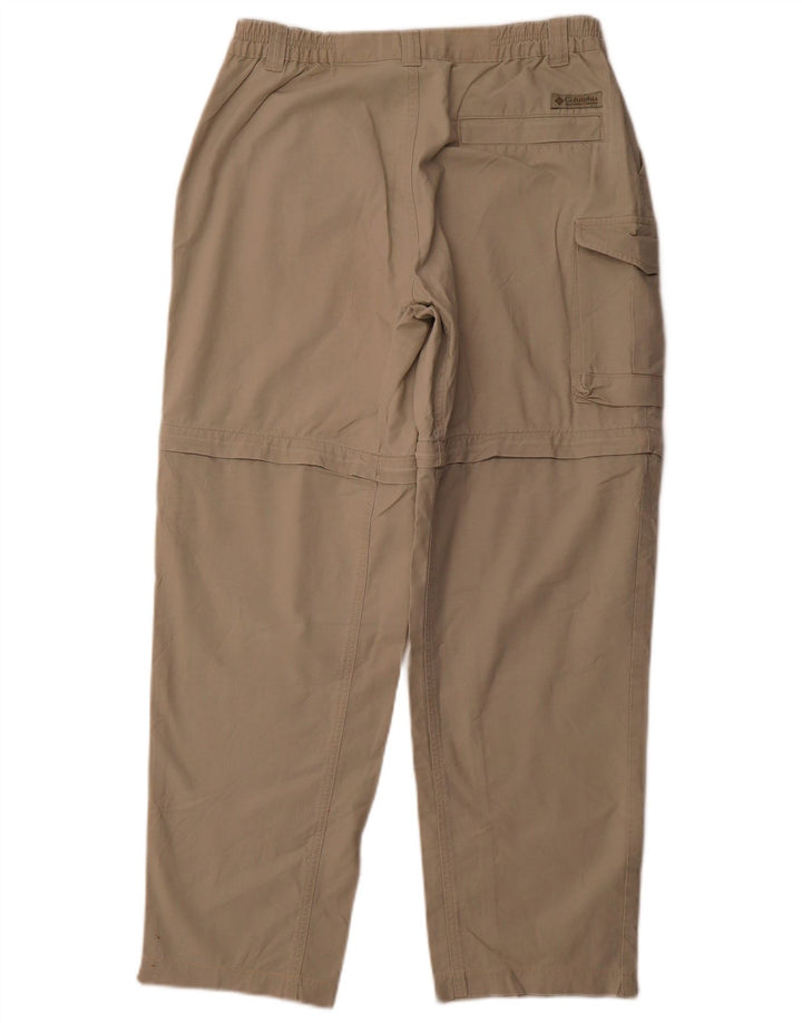 COLUMBIA Lige Cargo-bukser til kvinder Medium W30 L29 Beige Bomuld