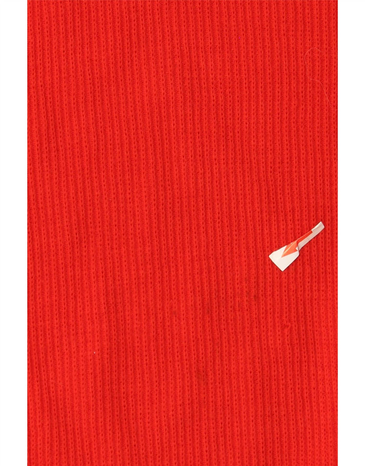 Les Copains Dame sweater med rund hals DK 16 Stor rød uld