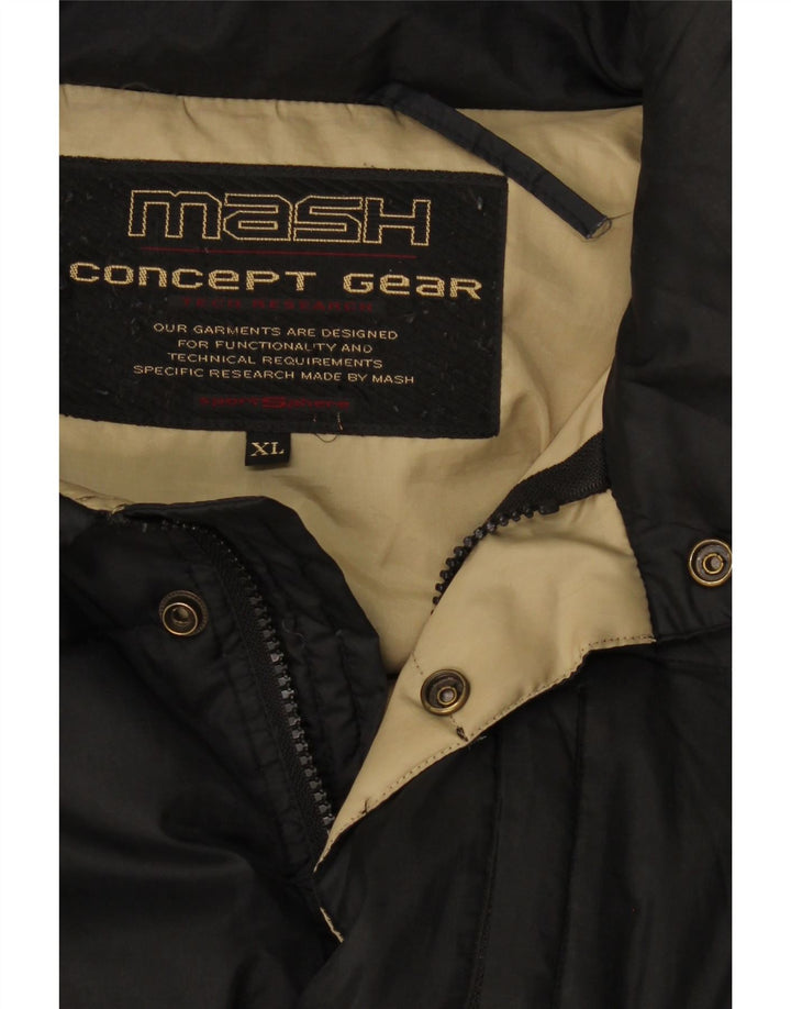 Mash Herre hættepolstret jakke UK 42 XL Sort