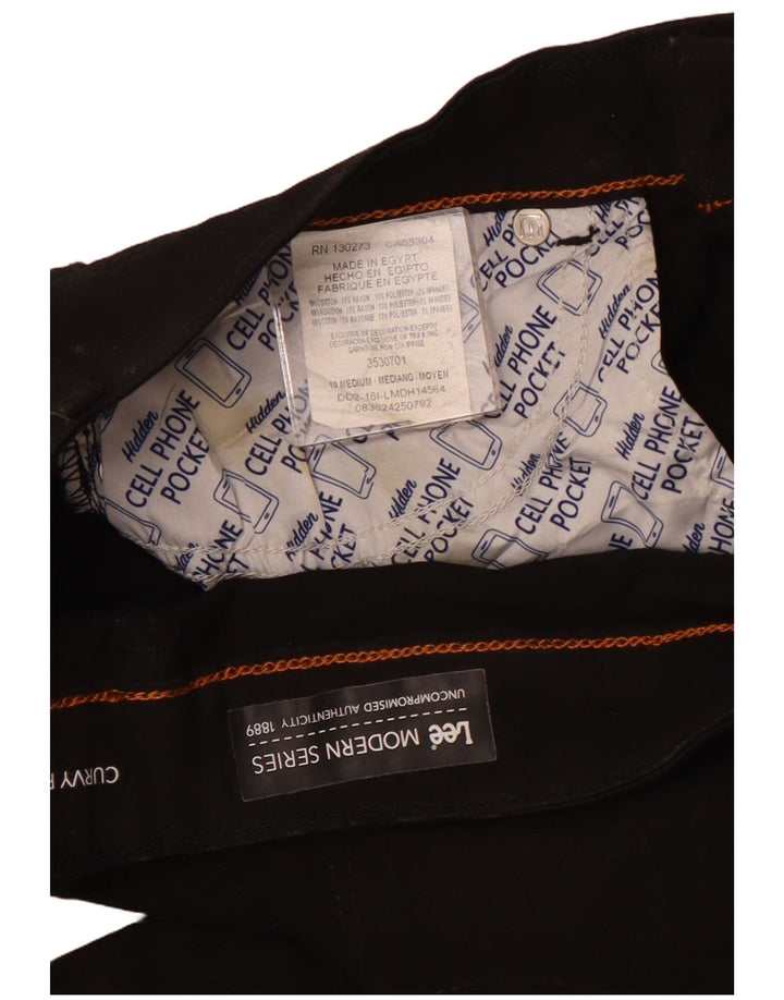 LEE Dame Modern Series Bootcut Casual Bukser US 10 Large W30 L31 Sort