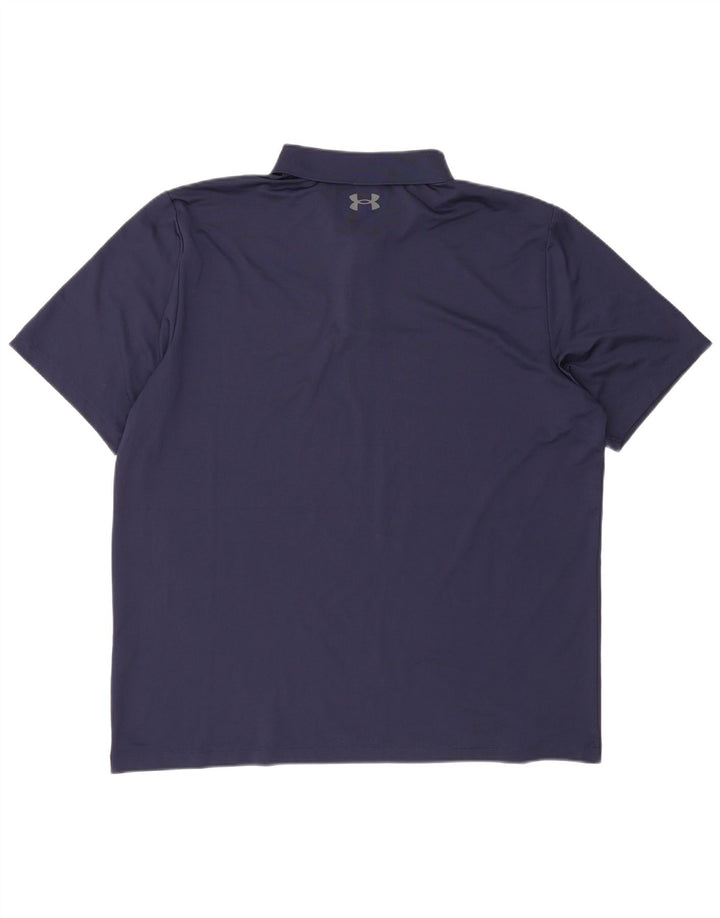 Under Armour herre poloshirt XL marineblå