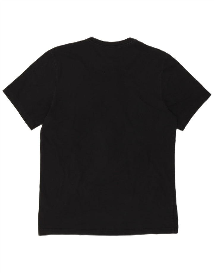 Nike Herre grafisk T-shirt Top Medium Sort Bomuld
