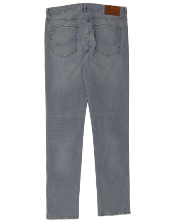 Jack & Jones Herre Skinny Jeans W34 L32 Blå Bomuld