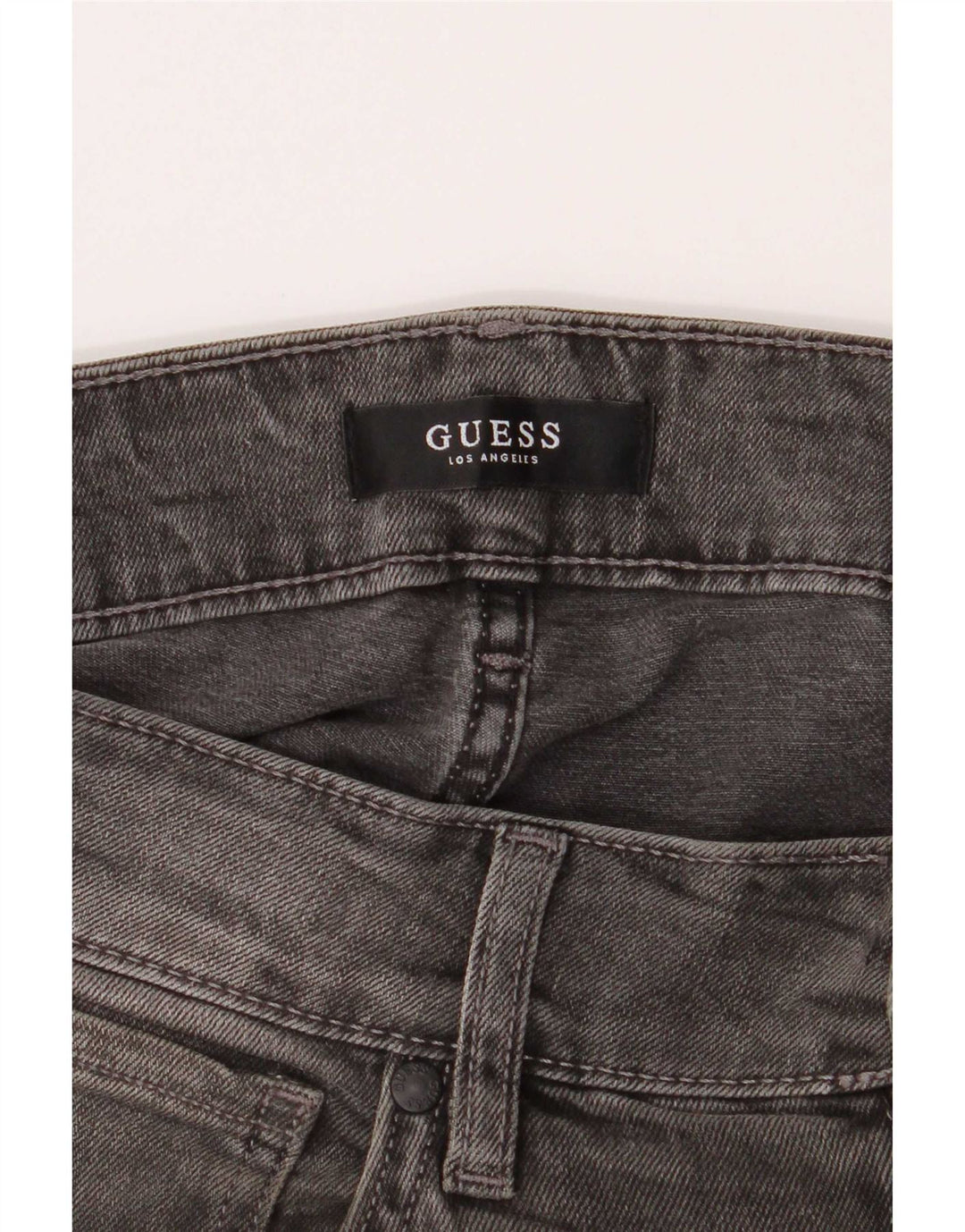 Guess Herre Angels Slim Jeans W30 L32 Grå Bomuld