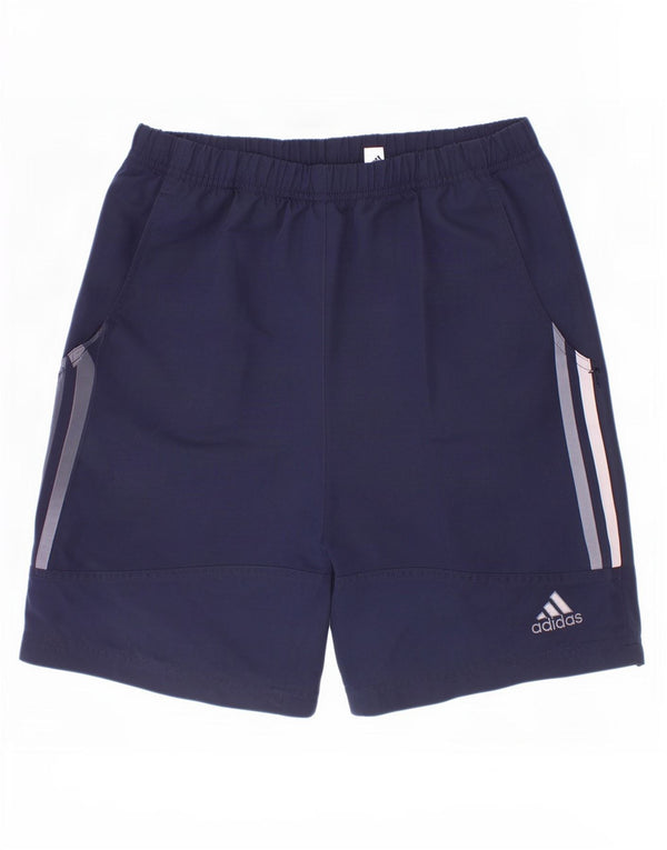 Adidas drenge sportsshorts 11-12 år marineblå polyester