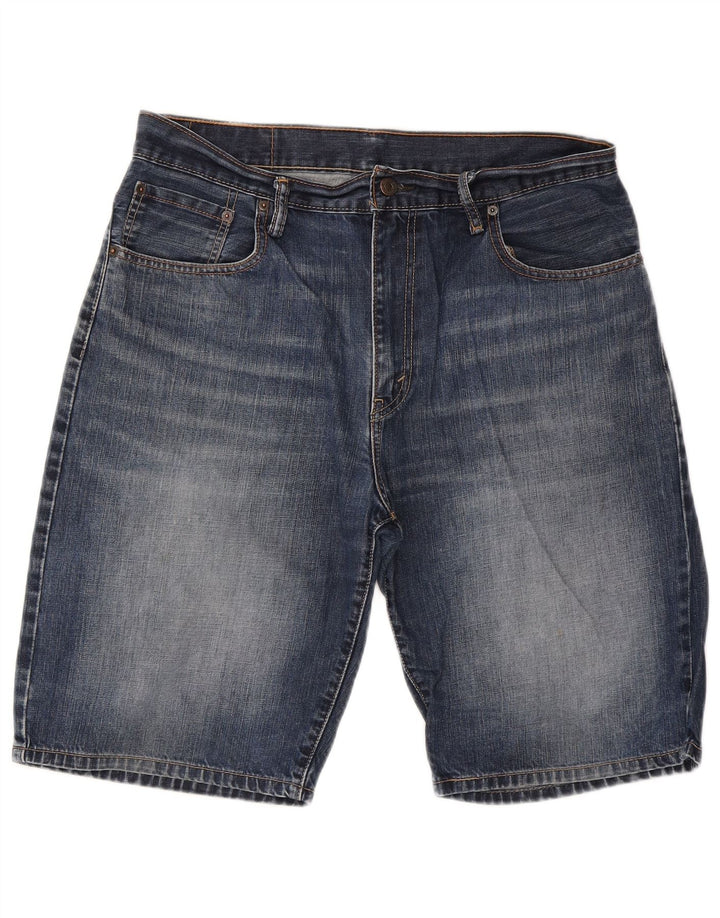 LEVI'S Mens 569 Denim Shorts W33 Medium Blue Cotton