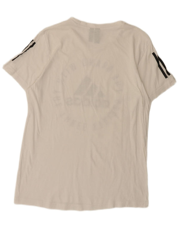 Adidas Grafisk T-shirt til mænd, mellem hvid