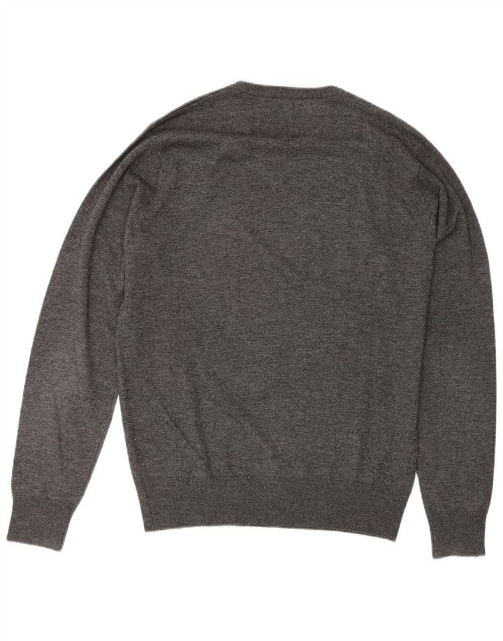 Trussardi Herre Crew Neck Jumper Sweater IT 50 Medium Grå
