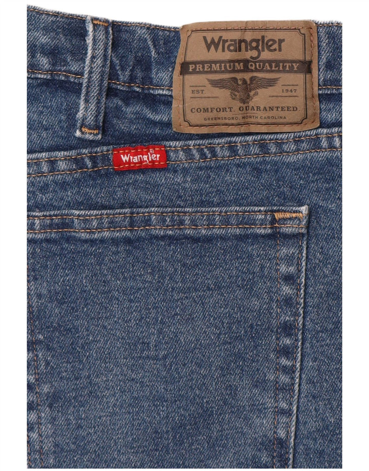 WRANGLER Denimshorts til mænd W40 XL Blå