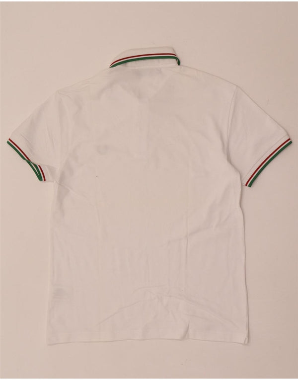 Fred Perry Herre let og stræk poloshirt Medium hvid bomuld