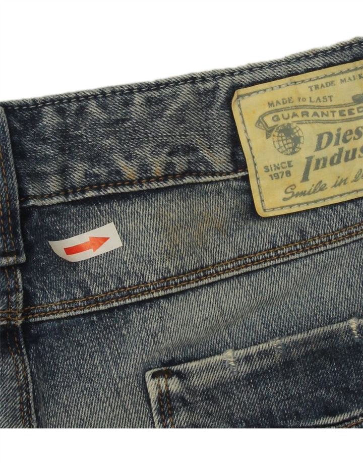 Diesel denimshorts til kvinder W29 Mellemblå bomuld